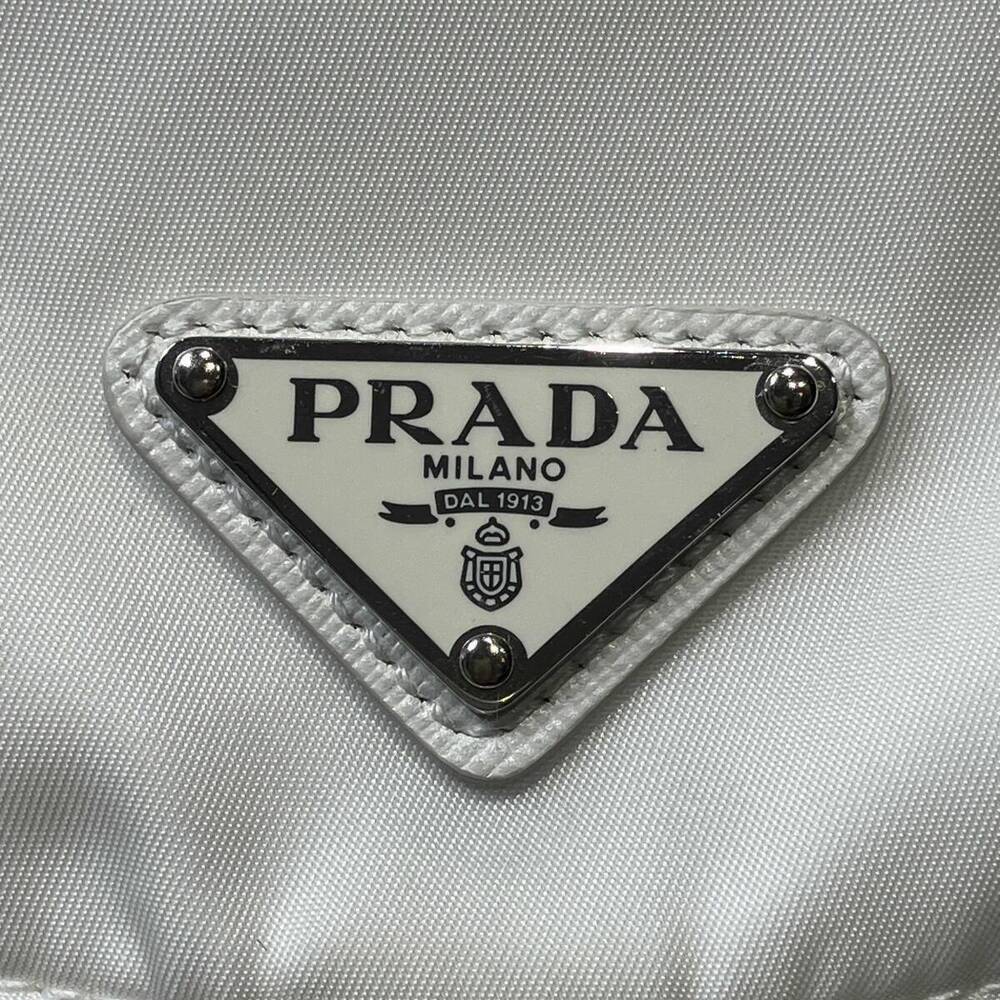 PRADA Re Backpack White - Picture 3 of 10